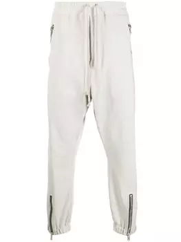 Rick Owens брюки с кулиской, серый