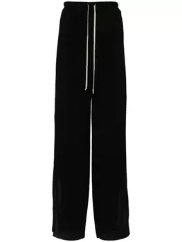 Rick Owens брюки широкого кроя, черный