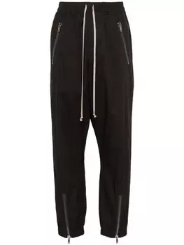 Rick Owens брюки Tecuatl, серый