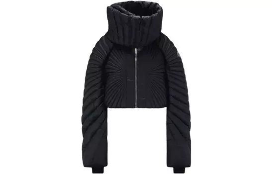 RICK OWENS Co-brand пуховик унисекс черный Moncler