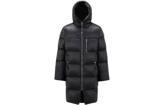 RICK OWENS Co-brand пуховик унисекс черный Moncler