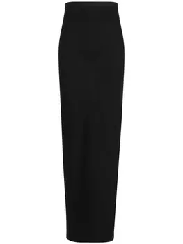 Rick Owens длинная юбка Coda, черный