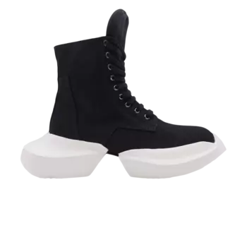 Rick Owens DRKSHDW Армейские ботинки из хлопкового денима Fogachine, черный