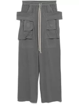 Rick Owens DRKSHDW брюки Creatch, серый