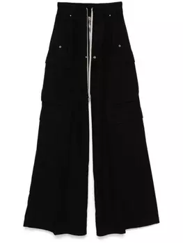Rick Owens DRKSHDW брюки Double Cargo Jumbo Belas, черный