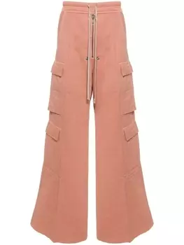 Rick Owens DRKSHDW брюки карго Jumbo Belas, розовый