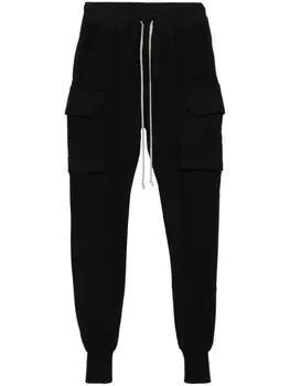 Rick Owens DRKSHDW брюки Мастодонт, черный