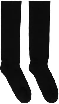 Rick Owens DRKSHDW Черные носки для писсуара