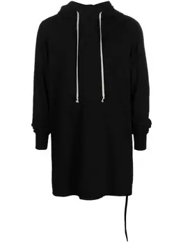 Rick Owens DRKSHDW длинное худи, черный