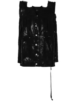 Rick Owens DRKSHDW джинсовая куртка Tec Worker, черный
