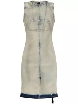 Rick Owens DRKSHDW джинсовое платье, синий