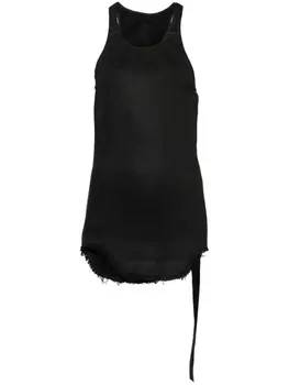 Rick Owens DRKSHDW джинсовый топ без рукавов, черный