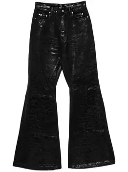 Rick Owens DRKSHDW джинсы bootcut Bolan, черный