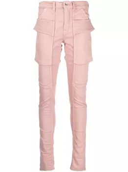 Rick Owens DRKSHDW джинсы скинни, розовый