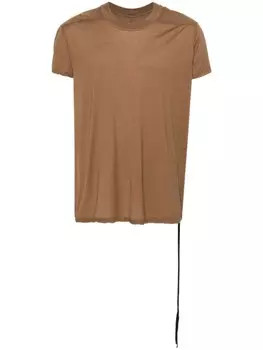 Rick Owens DRKSHDW футболка Small Level из органического хлопка, коричневый