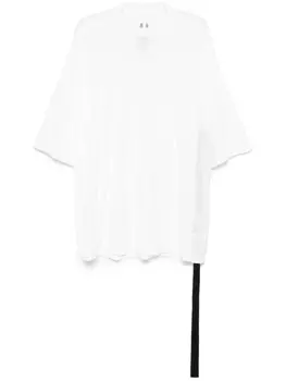 Rick Owens DRKSHDW футболка Томми Т, нейтральный цвет