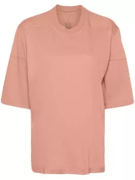 Rick Owens DRKSHDW футболка Walrus T из органического хлопка, розовый
