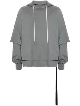 Rick Owens DRKSHDW худи Hustler, серый