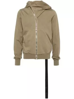Rick Owens DRKSHDW худи Lido на молнии, зеленый
