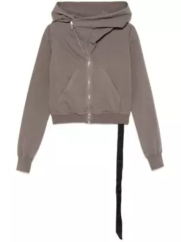 Rick Owens DRKSHDW худи Mountain, коричневый