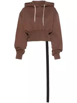 Rick Owens DRKSHDW худи Tatlin, коричневый