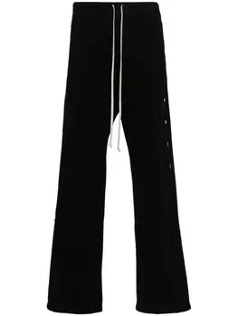 Rick Owens DRKSHDW прямые брюки из джерси, черный