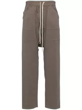 Rick Owens DRKSHDW спортивные брюки Classic Cargo с низким шаговым швом, коричневый