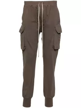 Rick Owens DRKSHDW спортивные брюки карго Mastodon Cut, коричневый