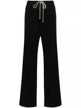 Rick Owens DRKSHDW спортивные брюки широкого кроя, черный