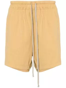 Rick Owens DRKSHDW спортивные шорты из джерси, нейтральный цвет