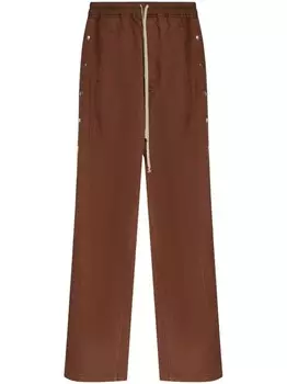 Rick Owens DRKSHDW спортивные штаны Pusher, коричневый