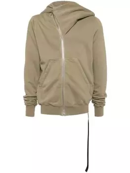 Rick Owens DRKSHDW толстовка с капюшоном Lido на молнии, зеленый