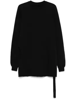 Rick Owens DRKSHDW толстовка с жаккардовым логотипом, черный