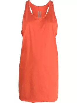 Rick Owens DRKSHDW топ Fogachine без рукавов, оранжевый