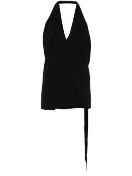 Rick Owens DRKSHDW топ Halter T, черный