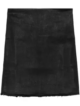 Rick Owens DRKSHDW юбка мини Dirt Pillar, черный