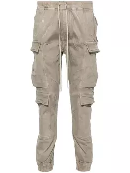 Rick Owens DRKSHDW узкие джинсы Mastodon Megacargo средней посадки, серый