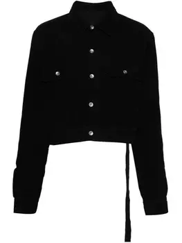 Rick Owens DRKSHDW вельветовая куртка-рубашка, черный