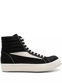 Rick Owens DRKSHDW высокие кеды Vintage, черный