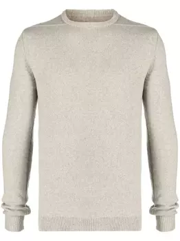 Rick Owens джемпер Biker из смесового кашемира, серый
