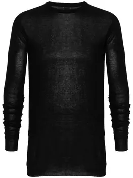 Rick Owens джемпер Biker Level, черный
