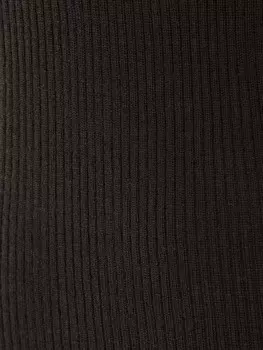 Rick Owens джемпер с воротником-стойкой в рубчик, зеленый