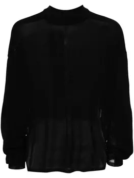 Rick Owens джемпер тонкой вязки, черный