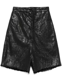 Rick Owens джинсовые шорты Cutoffs, черный