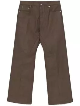 Rick Owens джинсы Geth, коричневый