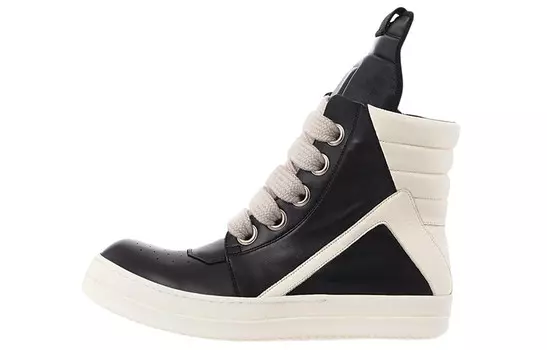 RICK OWENS Fogachine Lifestyle Shoes Women's High-top Black