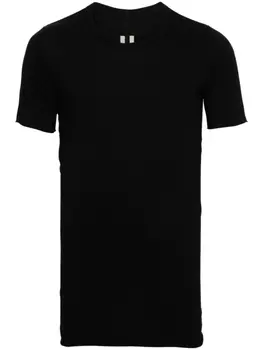 Rick Owens футболка Basic из органического хлопка, черный