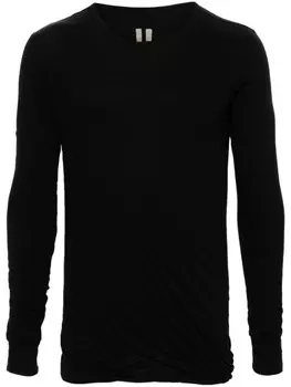 Rick Owens футболка Double, черный