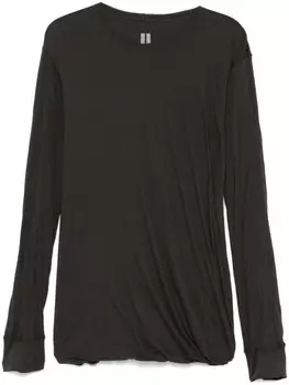 Rick Owens футболка Double, серый