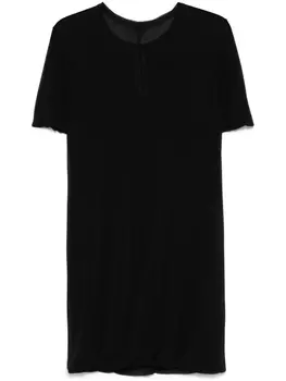 Rick Owens футболка Double SS, черный